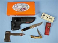 Case XX Mako & Marbles Knife and Axe Combo