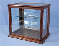 Oak Counter Top Country Store Display Case