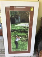 Golf picture 46 x 26 in