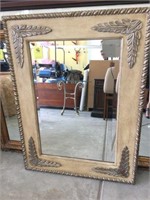 Beveled mirror 32 1/2 x 24 in