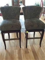 Bar Chair with Brass x2