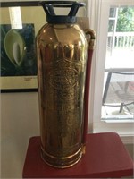 Decorative Brass Fire Extinguisher