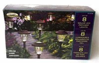 Set of 8 Naturally Solar LED Pathway Lights
