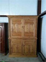 Wood Armoire