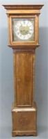 GEORGE III WALNUT CASED LONG CLOCK