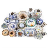 Assortment of oriental export porcelain