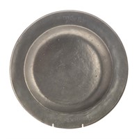 George III pewter charger