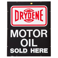 Drydene Motor Oil tin sign