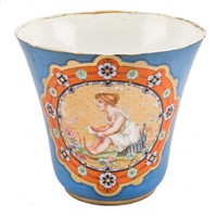 French porcelain Art Nouveau jardiniere