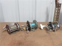 (3) Assorted Antique Fishing Reels