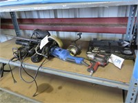 Assorted Electric Hand Tools Including Drill &More