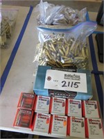 Assorted .22 Cal Bullets, Rifle Primers & Brass