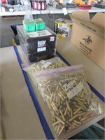 Reloading Supplies- 22 Cal (.224") Bullets & Brass