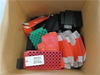 Red Ammo Boxes with Black Trays