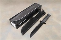 Ka-Bar 1212 USA Black Serrated Knife