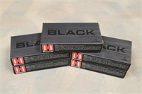 (5) Full Boxes Hornady Black .223 FMJ 62GR