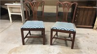 Pair of two vintage chairs