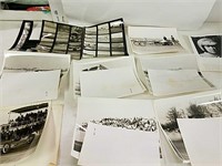 Ten Vintage black and white 8x10 photos including