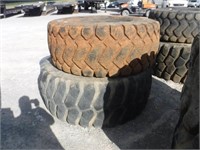 LOT OF (2) 23.5R25 TIRES