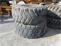 LOT OF (2) 26.5-25 TIRES