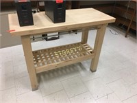 Wood Work Table - 47 x 21 x 35