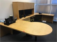 Lg "U" Shaped Office Desk