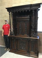 Huge French Gothic Revival Style Buffet