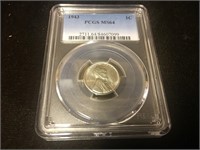 1943 GRADED STEEL PENNY