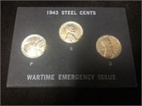 1943 STEEL CENTS