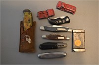 Pocket Knives & Lighter