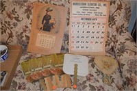 Vintage Fans & Calendars