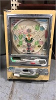 Vintage pachinko machine pinball game