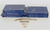 14 U.S. Silver Dollar and Half Dollar Coin Folders