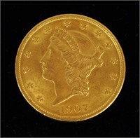 U.S. 1907 20 Gold Double Eagle