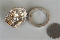 Tiffany & Co. Sterling Catchers' Mitt Key Ring