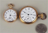 Two 14K/18K Gold Pocket Watches