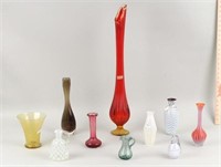 Group of Murano, Pairpoint & Other Art Glass