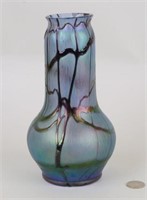 Loetz Iridescent Art Glass Vase