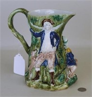 Staffordshire Pottery Figural Jug