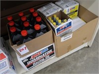 LOT, ASSORTED AMSOIL SYNTHETIC 2-STROKE OIL (192)