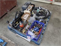 LOT, ASSORTED HYDRAULIC PUMPS, VALVES &