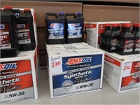 LOT, (10) GALLONS OF AMSOIL SYNTHETIC 10W-30 OIL