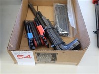 LOT, ASSORTED HEX WRENCHES