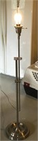 Modern Brushed Nickel Finish Floor Lamp