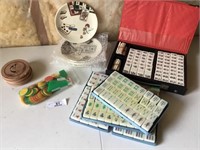 Mahjong Sets and Various Game Pieces