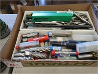 LOT, ASSORTED REAMERS & BITS