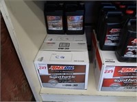 LOT, (10) GALLONS OF AMSOIL SYNTHETIC 0W-30 OIL