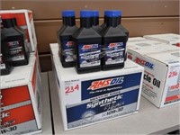 LOT, (32) QUARTS OF AMSOIL SYNTHETIC 10W-30 OIL