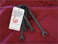 LOT, (9) SNAP-ON WRENCHES, 1/4" - 3/4"