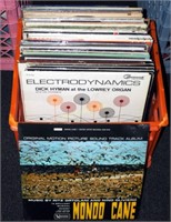 LP Records Milk Crate Lot 70-80S & Sound Tracks